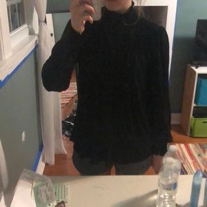 Black turtle neck